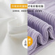 Youyou 1 point girls summer suit children's summer new fashionable girl medium-sized children sports short-sleeved two-piece set 15009 purple 9889 white 150