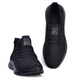 
Qianhongfu summer breathable middle-aged and elderly casual sports shoes men's mesh black work shoes cloth shoes men's single shoes spring and autumn shoes men's shoes A03-6630 black 42