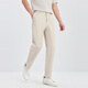 Sept loups [cool et confortable] Pantalon décontracté pour les hommes en été coton froid mince fines et confortable Pantalon à jambes droites 701 (kaki) 32 A175 / 80A