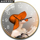 Montres, horloges murales, montres de salon de célébrités Internet à domicile, horloges murales de nouveau style, à la mode, à grande valeur, horloges en quartz sans trou, 6636 cerfs, 12 pouces (30 cm) en verre incurvé