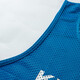 
KELME / Karme football training vest against the suit basketball mesh breathable thin vest student custom team vest color blue and white (140)