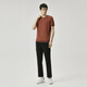 
Jinba men's spring new style men's business micro-slide casual pants workwear wind five-pocket pants FQZT1349 black 30