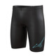 Mizuno (MIZUNO) swimming trunks men's swimming cap swimming trunks swimming goggles three-piece set men's swimsuit anti-embarrassment professional training swim equipment set Black Samurai three-piece set-flat light without limit XL [height 170-180 weight 70-85kg]
