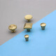 
XMSJ new Chinese copper wardrobe handle golden brass cabinet drawer door handle modern simple single hole copper handle 6623-single hole
