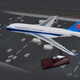 China Southern Airlines (CHINA SOUTHERN) China Southern Airlines cultural and creative aircraft model entry-level passenger aircraft model static ornaments A380-46 gift Christmas gift