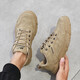 Huili Warrior Casual Shoes, Fashion Trend Chaussures de planche polyvalente, chaussures de style de travail, chaussures pour hommes, chaussures de sport en plein air, WXP (WZ) -0304 Kaki 42