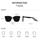 Beiche (BRCZRO) polarized sunglasses for men and women, high-definition anti-UV glare glasses for students, internet celebrities, same style for driving