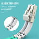 中科光电 万兆多模光纤跳线 多模双芯 双工光缆尾纤OM3 50/125μm电信级光纤线米 LC-LC多模 ZK-LC-LC/OM3- 1M米