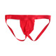 Men's T-string one-piece C-shaped gay underwear small sexy simple plastic double T-string T-pants for men, skin color M