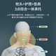 Xinshengling Peugeot Automobile Headrest 408 408x 4008 5008 508l 2008 207 lumbar neck pillow for car headrest lumbar waist set Elegant skin grey - 1 car owner driver neck pillow seat back cushion Automobile supplies waist cushion
