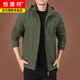 
Hengyuanxiang Outdoor Men's Jacket Autumn and Winter 2024 New Middle-aged Men's Autumn Clothes Plus Fleece Jacket Men's Spring and Autumn Thick Dark Blue 9898 Plus. Fleece Style 3XL