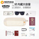Gu Jianmu Anti-Diebes-Tasche eng anliegende Taillenbeutel reisen Sie ins Ausland Sport Europäische Männer und Frauen unsichtbarer dünner Passbeutel Anti-Diebstahl Wallet Wallet Männer und Frauen grau unsichtbare unsichtbare unsichtbare Anti-Diebstahl