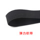 Yilemit Herren 3,5 cm breite Gurthose Hosentender T-förmig sechs Clips lässig Lässige große Krokodilleder elastische Schultergurt Erwachsene Britische Mode große Hossport-Geschenkbox T Crocodile Leder schwarz-schwarz 6 Clip