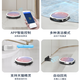 Klinsmann Klinsmann sweeping robot ultra-thin intelligent fully automatic household vacuum cleaner sweeping, suction and mopping all-in-one floor wiping robot K196 pink body height 5.7CM (suitable for families with pets)