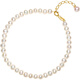 Saturday blessing yellow 18K gold pearl bracelet girl birthday gift X078933 yellow 18K gold 16+2.5cm