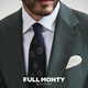FULL MONTY Italian imported VBC suit men's neo-retro single-breasted light business slim suit suit olive green 6407 46