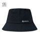 KOLON SPORT/可隆渔夫帽 男女同款户外GORE-TEX BUCKET戈尔提花运动帽子 LUCA4MT004-BK 黑色 58