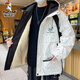 Veste de pic (Tucano) Veste veste pour hommes et hiver 2025 Nouvelle marque de mode plus velours veste à capuche épaissis