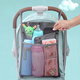 Bara Pig Baby Portelle Sac de rangement Sac de rangement Sac de suspension Handle Carte Hangage Sac Mesh Sac Mesh Sac bébé parapluie