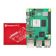 YahBoom Raspberry Pi 5 Generation Raspberry Pi 5 Development Board AI Starter Kit PCIe Programming 4B Motherboard Python Single Motherboard Pi5/4GB