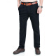 Jeep Spirit Jeep Pantalones de hombres casuales Comerciales directamente sueltos Pantalones simples de molienda de otoño e invierno Pantalones de hombres gruesos CA878L Tamaño azul oscuro 31