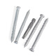 Jinggong (JINGGONG) self-cutting screws, aluminum alloy doors and windows, broken bridge openings, cement screws, door and window installation, t30 plum blossom head road rust treasure, big head galvanized 7.5*92 (50 pieces)