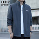 JEEP SPIRIT Jeep jacket men's cardigan sweatshirt men's spring and autumn men's casual loose trendy polar fleece tops
