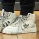 阿迪达斯 （adidas）三叶草男女鞋运动休闲高帮板鞋2023冬季IF2694 IF2675 白_浅绿_深绿 39