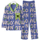 Modal Boys Pyjama Frühlings- und Herbst-Modal-Kinder-Langarm-Kinder-Home-Kleidung für Kinder mittelgroße Kinder 2024 Neuer Herbst 2M-ST-12158 12 Größen (120-130) cm