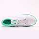KELME Football Shoes Men's Youth Competition TF Broken Spike Sneakers Students Breathable Anti-Slip Sneakers White/Fresh Green 33