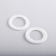 Lihaitun quick-loading PTFE pad whole bag sanitary grade gasket chuck clamp polytetrafluoroethylene hard gasket PTFE white sealing ring 114 chuck 130 whole bag 100 pieces