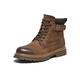
Bestou winter new style shopping mall same outdoor sports workwear Martin boots thick heel men's short boots AEF01DD4 brown 40