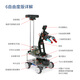 WHEELTEC ROS机器人6自由度机械臂Moveit视觉抓取R550A树莓派麦轮履带无人小车激光雷达导航orin nano 【Orin Nano 8GB版】6自由度麦轮版