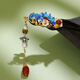 Chimera (CHIMERA) phoenix tassel ebony hairpin, ancient style, updo, cheongsam, Hanfu headdress, girl's birthday gift
