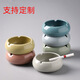 Ceramic ashtray Chinese style large personalized fashion simple creative trend office home living room ashtray custom large pink