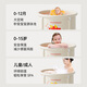 Yeehoo cubo de baño para niños piscina para bebés bañarse para el hogar bañera de bebé Los adultos pueden sentarse y doblar cubo de bañera cubierta plegable [taburete de baño + tubería de drenaje + juguetes *2]