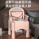 Pupan elderly toilet removable spittoon home bedroom with lid indoor portable bedpan chamber pot pregnant woman urinal luxury khaki hard pad single inner bucket