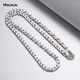 Miss JuJu PT950 platinum necklace men's platinum herringbone chain domineering boss keel snake bone chain thick and wide chain can be customized, weight 40.07g, length 64cm, thickness about 4.5mm