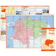 Kolumbienkarte Venezuela Map World Country Map Folio (594 mm*841 mm)