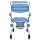 Wei Yikang Behinderte Menschen mit Radbad Stuhl Duschstuhl ältere Sits Stuhl Indoor Bad Sits bewegende Toilette Sits Hock