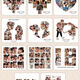 Cadre d'image Yuhua [9214 personnes collectez] [Personnaliser à partir de l'image] Cadre photo acrylique lumineux pour la table, anniversaire, forme de coeur (base de plug-in filaire) boîte cadeau haut de gamme + emballage de sac cadeau