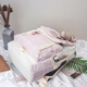 Neue koreanische Version des vielseitigen literarischen Leinwand -Rucksacks für Mädchen im College -Stil Rucksack Leichtes Kapazität Grundschüler Junior High School Schüler High School Schools Schultasche Computertasche FantExi V688G Pink