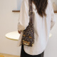 North bag fashion small bag new versatile playful and cute shoulder messenger bag casual chest bag birthday gift to girlfriend coffee color