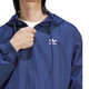 Adidas Clover Men's Jacket Autumn New Sports and Casual Fashion Jacket Woven Windproof Jacket IR9858 Blue M