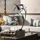Mr. Nanchu's new Chinese style ornaments and crafts home living room entrance study bedroom decoration house moves and moving gifts Fuyan Zhaocai about 24.5*8*44cm