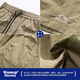 
WASSUP HERMU ice silk shorts men's summer thin fast drying outdoor woven beach sports port style casual trend straight five-point pants off white XL (recommended 116-128 Jin [Jin equal to 0.5 kg])