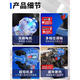 Dongcheng 20V Llave eléctrica sin escobillas 488 Cañón de viento Torque grande Reparación de automóvil