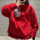 耐克卫衣男士秋冬季新款JORDAN健身运动服圆领休闲外套保暖套头衫 FQ1865-687红色 M
