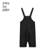 jnby by JNBY江南布衣童装春夏棉麻背带长裤休闲连体裤男女童儿童1N2E1476A 001/本黑 110 cm