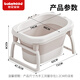 
Babyhood (babyhood) children's bathtub baby bathtub baby folding bathtub bath artifact free bath stool 329 milk coffee color